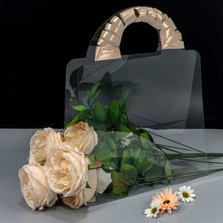 000915-3 Переноска для цветов 25*8*26,5 915 600мкм 1/10 1/200