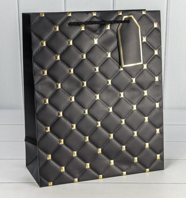 000891E Пакет подарочный с тиснением 891 (микс) 18*23*10 210г 1/20 1/360		