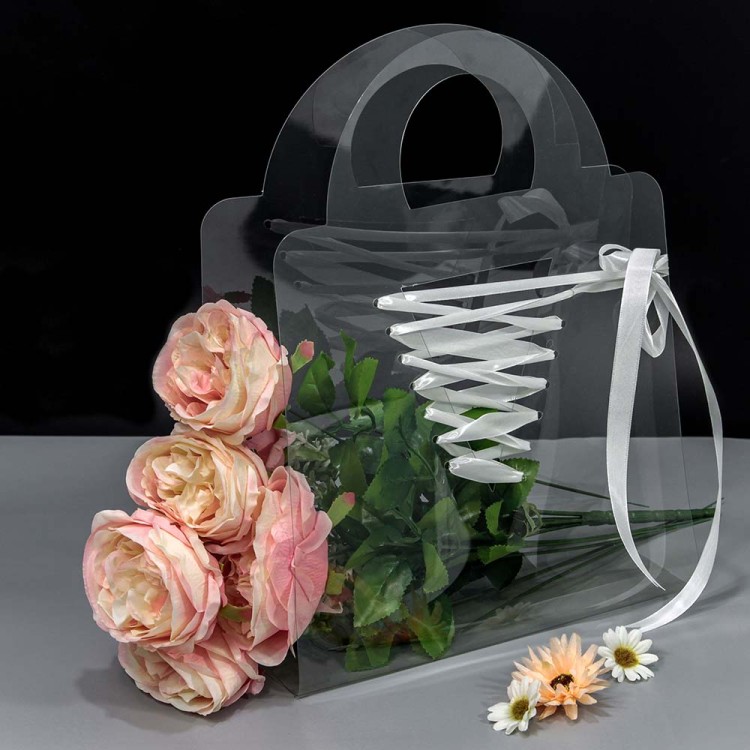 000916-4 Переноска для цветов 18,5*8*24,5 916 600мкм 1/10 1/200