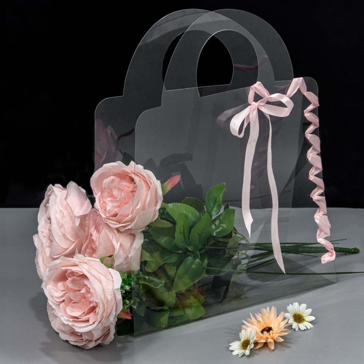 000917-1 Переноска для цветов 38*15*40 917 600мкм 1/10 1/100