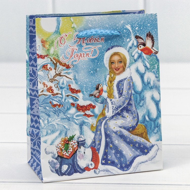 300431H	Пакет подарочный "Новый год" (микс 431) 12*15*6,7 128г 1/20 1/600													