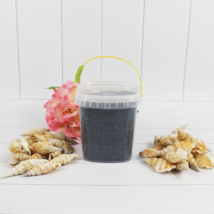 301527080919 Песок цветной фиолетовая (кварцевая крошка, фракция 0,5-1 мм) вес: 800г объем: 650мл