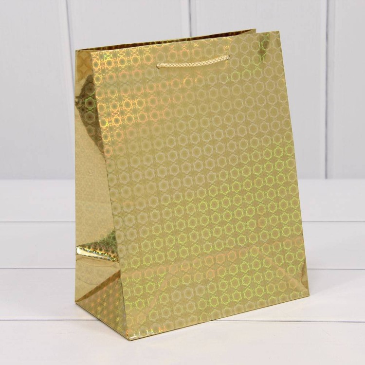 000LE Пакет подарочный голография (микс) 18*23*10 128г 1/20 1/480