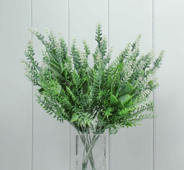 303-08-01 Искусственные цветы Лаванда Белый 1/2 303-08-01 Искусственные цветы Лаванда Белый 1/2