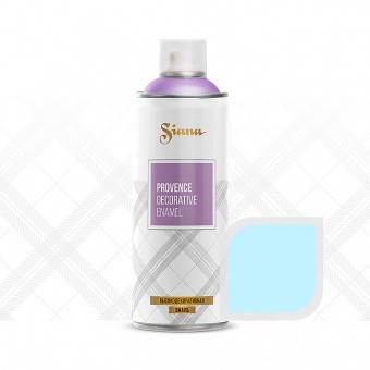 SNP007 Краска, эмаль-аэрозоль для декора Siana Provence – матовая текстура, 520 мл. Зимнее утро 