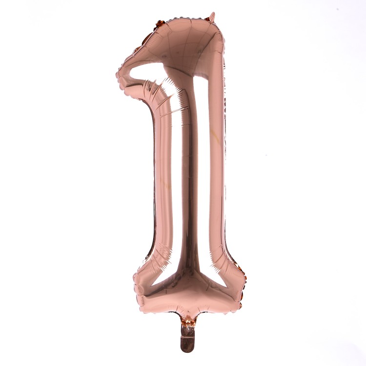 1207-3249 ЦИФРА 1 40" Rose Gold