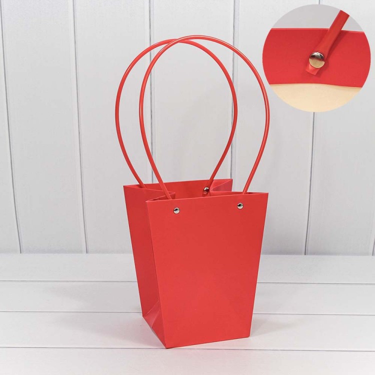 000171E/1 Пакет подарочный "Ваза для цветов" 20*17*12 Красный 1/10 1/120 000171E/1 Пакет подарочный "Ваза для цветов" 20*17*12 Красный 1/10 1/120