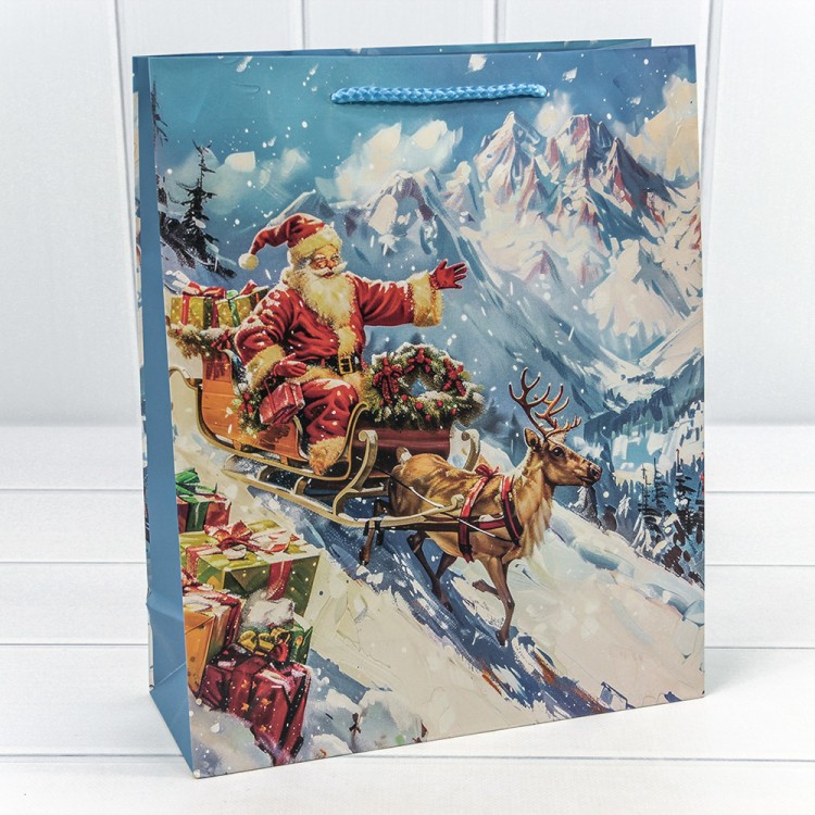 300431C	Пакет подарочный "Новый год" (микс 431) 26*32*10 128г 1/20 1/360