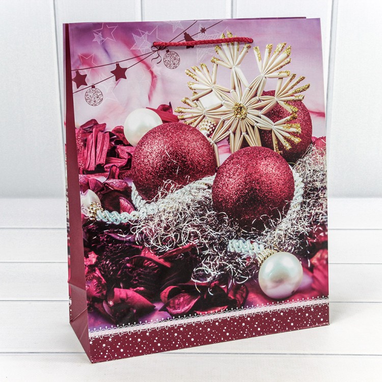 300431C	Пакет подарочный "Новый год" (микс 431) 26*32*10 128г 1/20 1/360