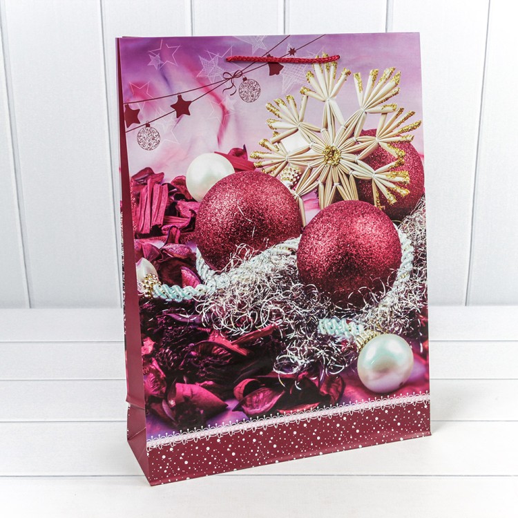 300431A	Пакет подарочный "Новый год" (микс 431) 33*45*11 157г 1/20 1/240