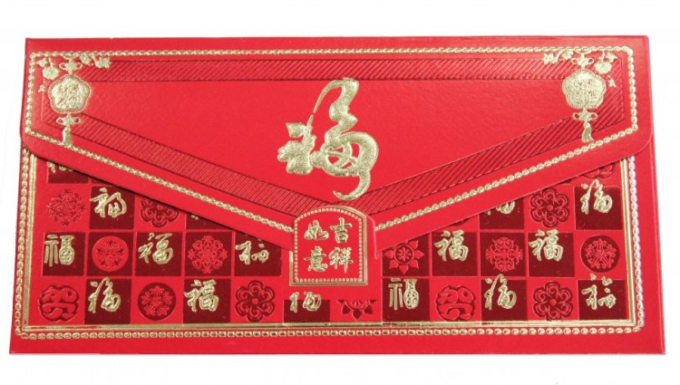 888998-27 Горизонтальный конверт 9*17 см для денег 1/12