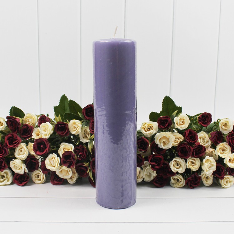 1380453300 Цилиндр 50 Н150 свеча парафиновая, лаванда, шт