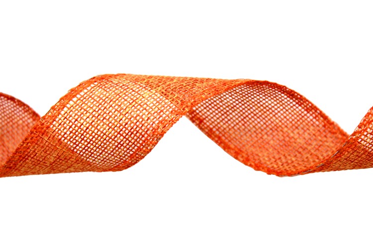 5511-40/10 Лента декоративная из искусственного льна с проволокой 4 см*25 ярд оранжевый 1/60 5511-40/10 Лента декоративная из искусственного льна с проволокой 4 см*25 ярд оранжевый 1/60