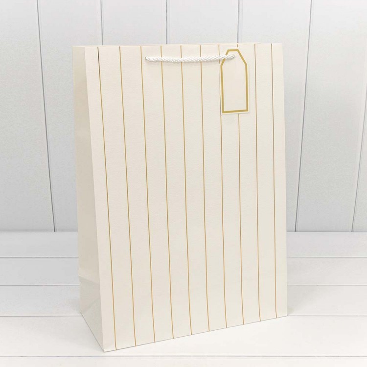 000490A  Пакет подарочный с тиснением "Полосы" (микс) 31*42*12 210г 1/20 1/80